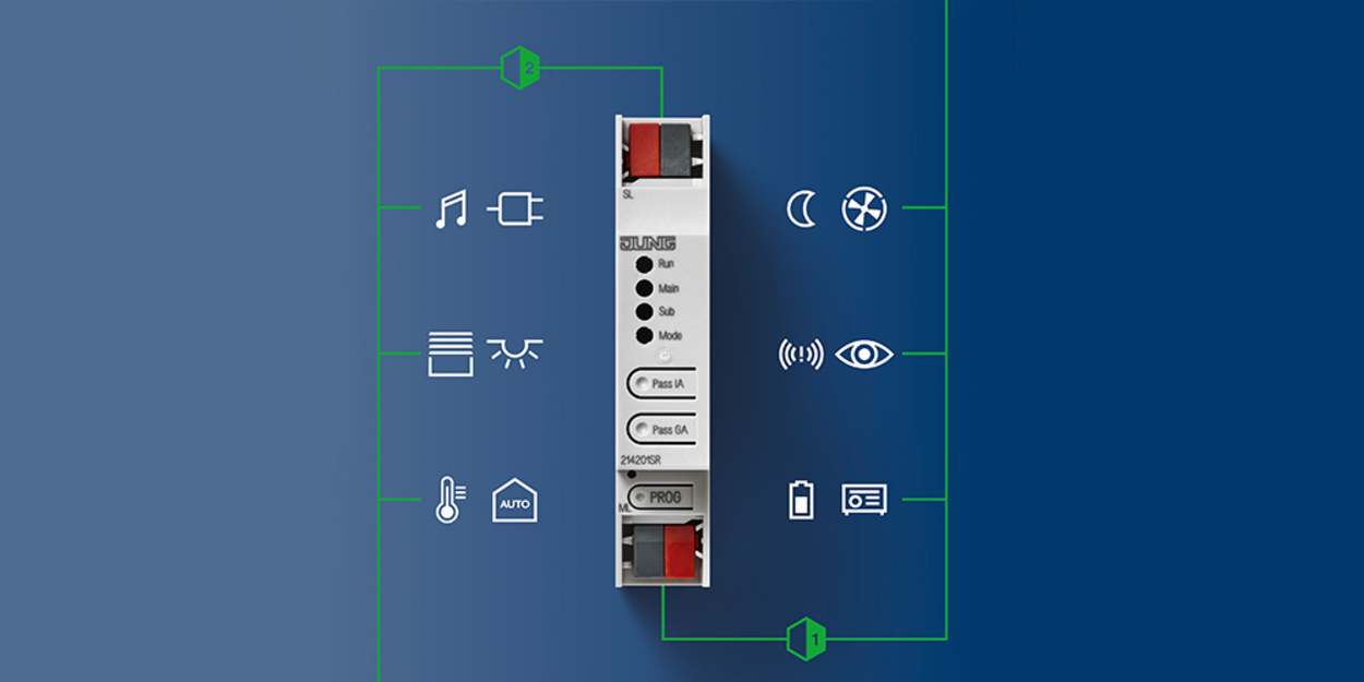 KNX Bereichs- und Linienkoppler bei Elektro Meyer GmbH in Dipperz